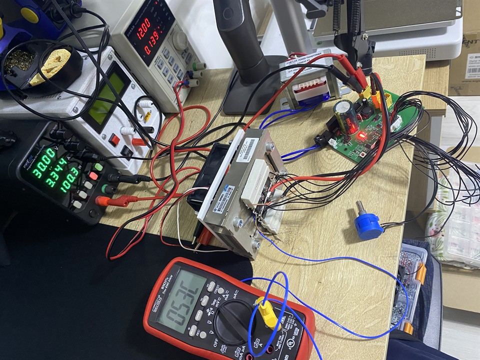 Elektronik kör yük V1 ikinci test görünümü